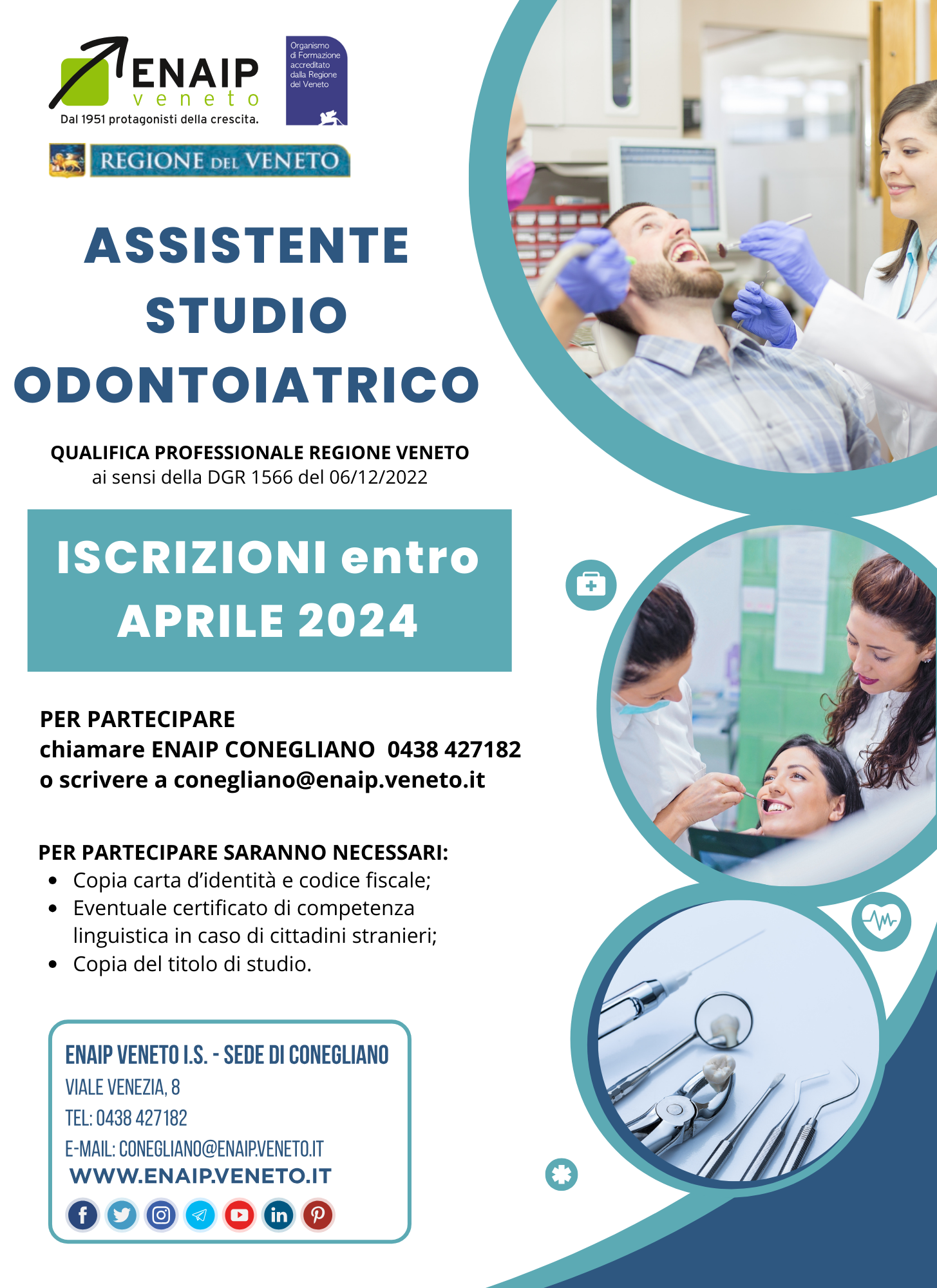 Corso Assistente Studio Odontoiatrico - Enaip Veneto